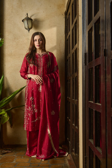 Ara Red Suit