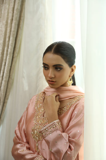 Peony Blush Pink Ensemble