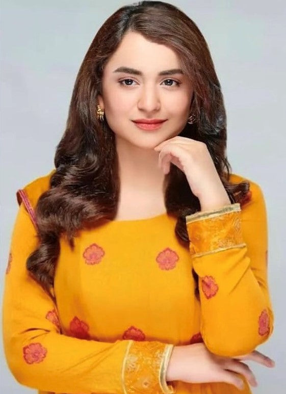 Yumna Zaidi - Yellow Pishwas