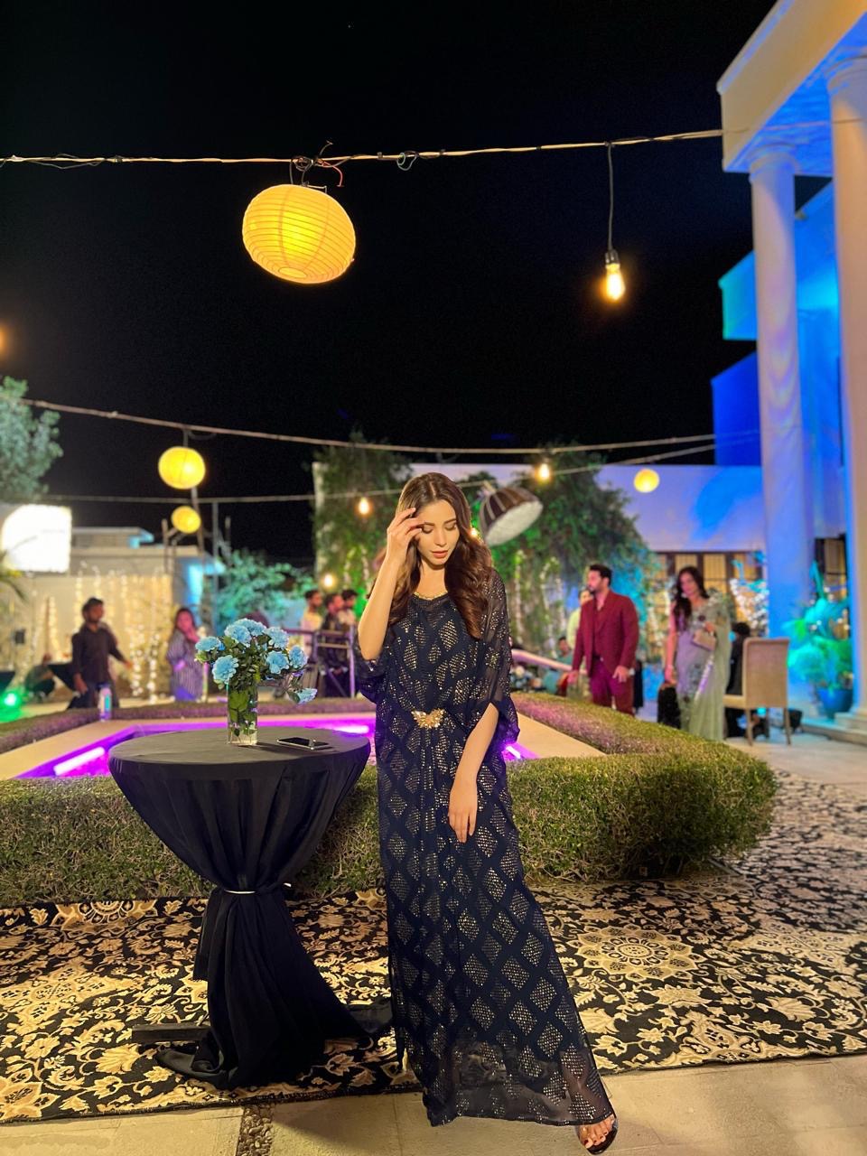 Celestial Sapphire Kaftan