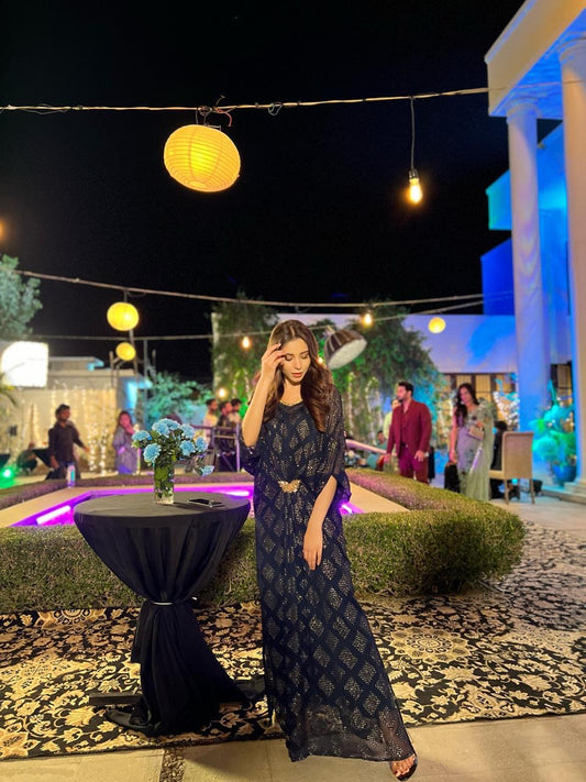 Celestial Sapphire Kaftan
